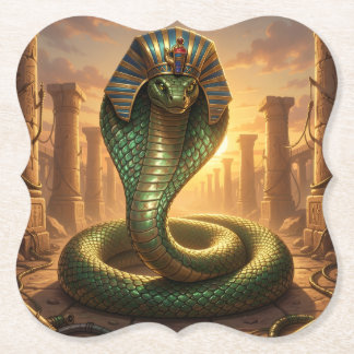 Wadjet – Ägyptische Schlangengöttin´6 Underlägg Papper