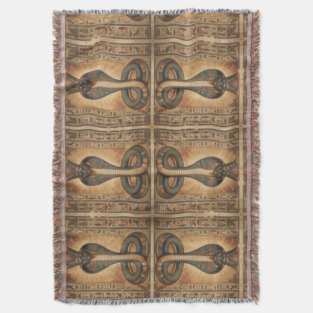 Wadjet – Ägyptische Schlangengöttin´7 Filt (Framsidan Vertikal)