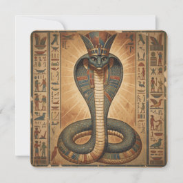 Wadjet – Ägyptische Schlangengöttin´7 Julkort