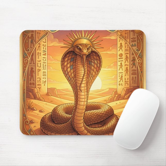 Wadjet – Egyptian Cobra Goddess´1 Musmatta (Med mus)