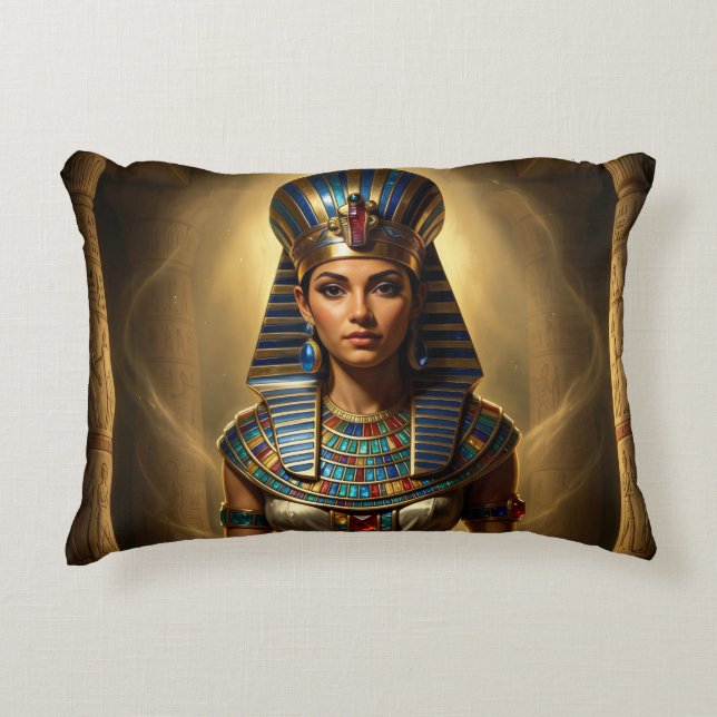 Wadjet – Egyptian Cobra Goddess´2 Prydnadskudde (Framsidan)
