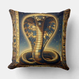 Wadjet – Egyptian Cobra Goddess´3 Kudde