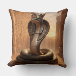 Wadjet – Egyptian Cobra Goddess´5 Kudde