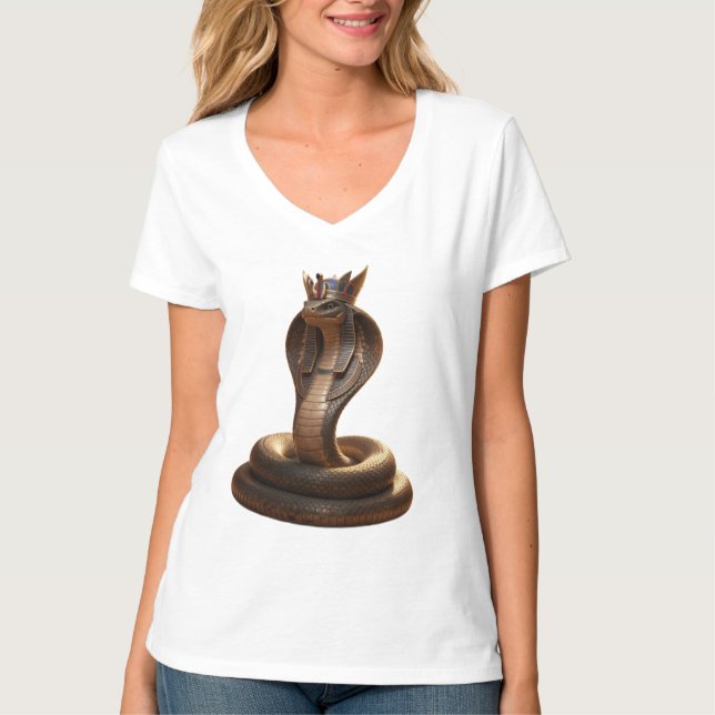 Wadjet – Egyptian Cobra Goddess´5 T Shirt (Framsida)