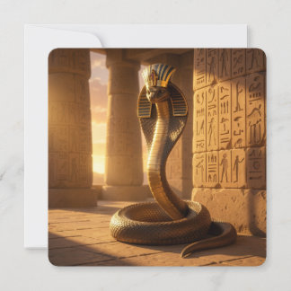 Wadjet – Egyptian Cobra Goddess´6 Julkort
