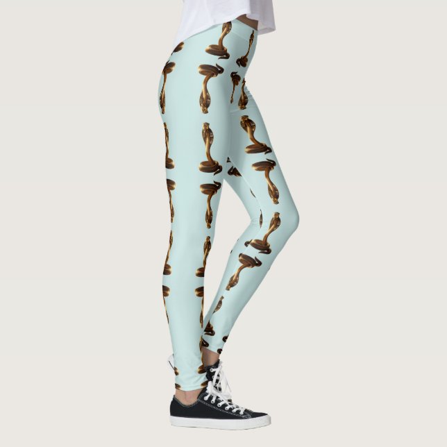 Wadjet – Egyptian Cobra Goddess´6 Leggings (Höger)