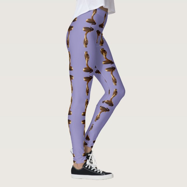 Wadjet – Egyptian Cobra Goddess´6 Leggings (Höger)