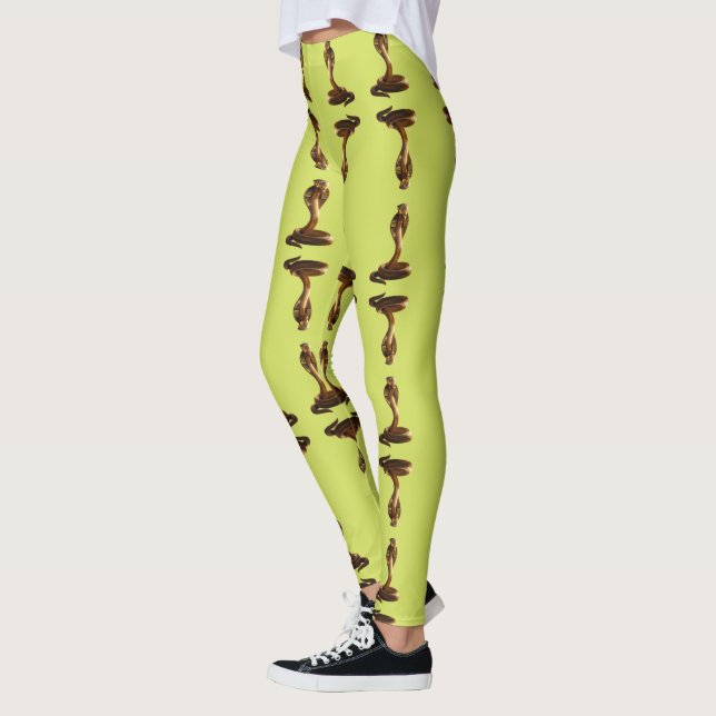 Wadjet – Egyptian Cobra Goddess´6 Leggings (Vänster)