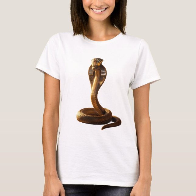 Wadjet – Egyptian Cobra Goddess´6 T Shirt (Framsida)