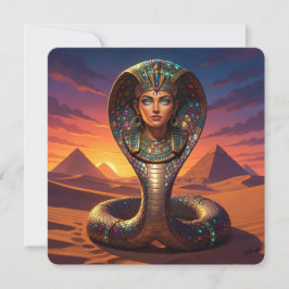 Wadjet – Egyptian Cobra Goddess´7 Julkort