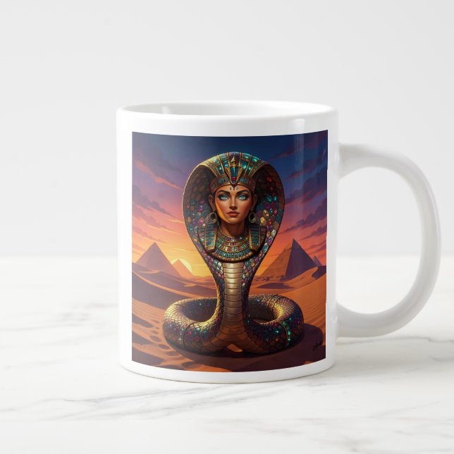 Wadjet – Egyptian Cobra Goddess´7 Jumbo Mugg (Höger)