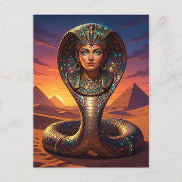 Wadjet – Egyptian Cobra Goddess´7 Vykort