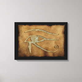 WADJET ÖGA OF HORUS on Papyrus Print Canvastryck