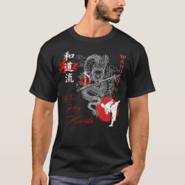 Wado Ryu Karate True Spirit av Zanshin-Art T-Shirt