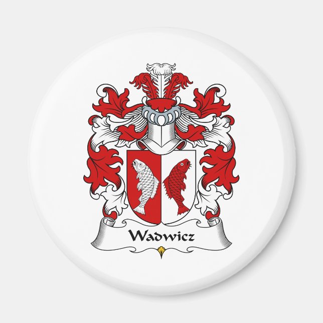 Wadwicz Family Crest Magnet (Framsidan)