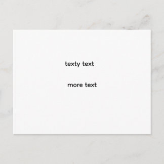 waefwef announcement postcard meddelande vykort