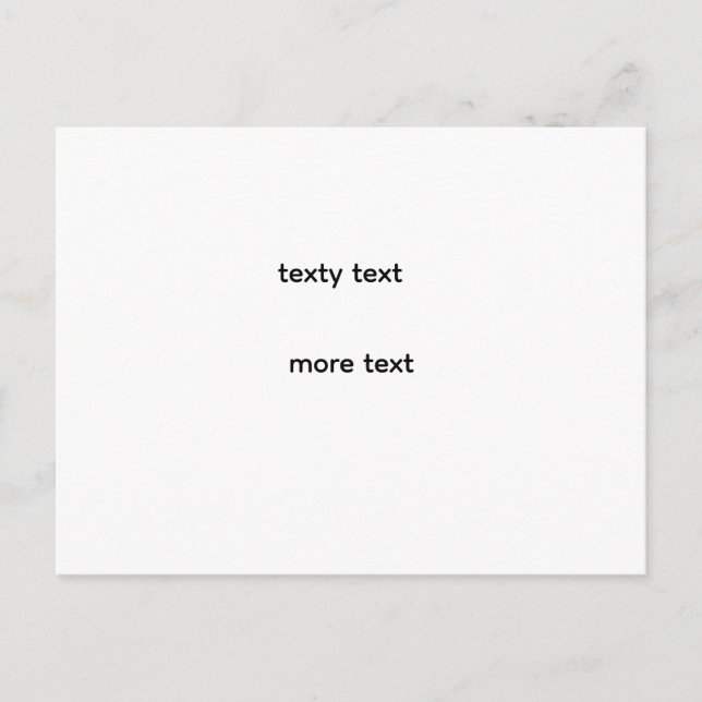 waefwef announcement postcard meddelande vykort (Framsida)