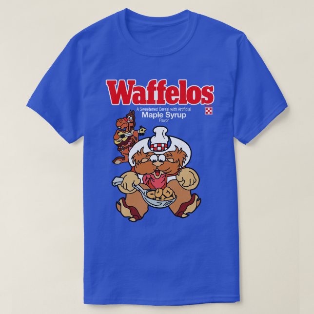 Waffelos Cereal T Shirt (Design framsida)