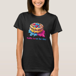 Waffle älskare t shirt