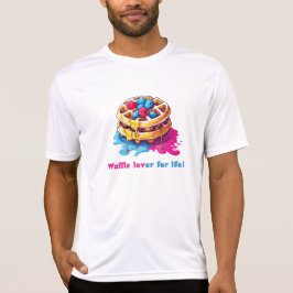 Waffle älskare t shirt