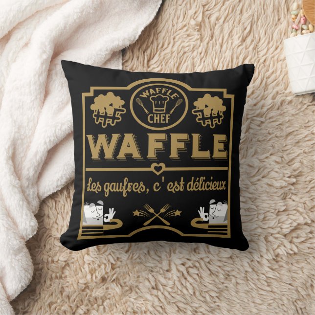 Waffle Chef Kudde (Filt)