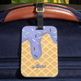 Waffle Cone Bagagebricka