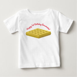 Waffle Cute Breakfast-Födelsedagsfest T Shirt