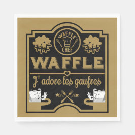 Waffle Day Pappersservett