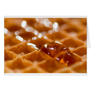 Waffle Hälsningskort