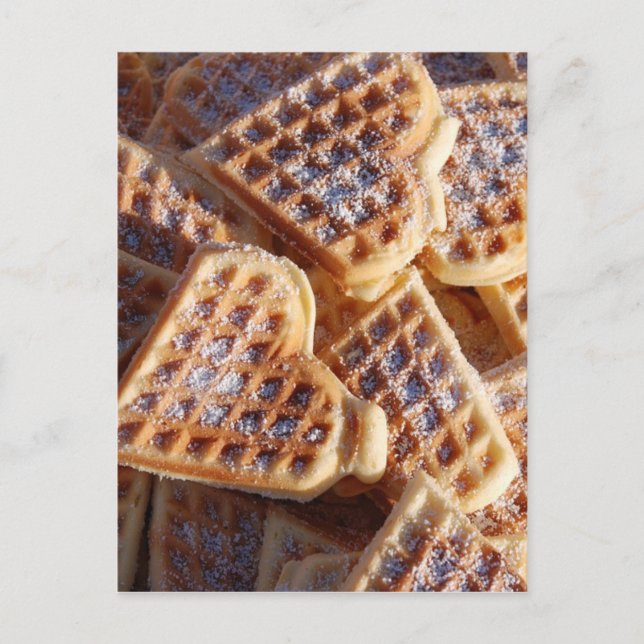Waffle Hearts Vykort (Framsida)