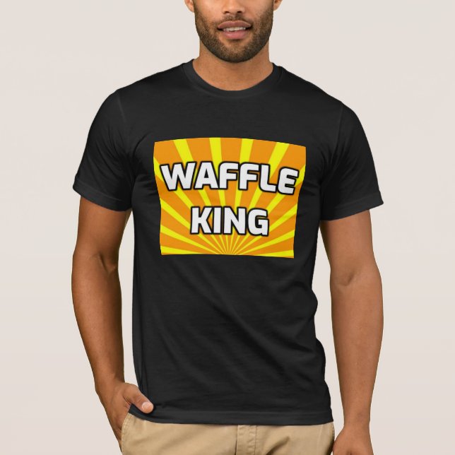 WAFFLE KUNG MANAR PAPPA T-SHIRTS (Framsida)
