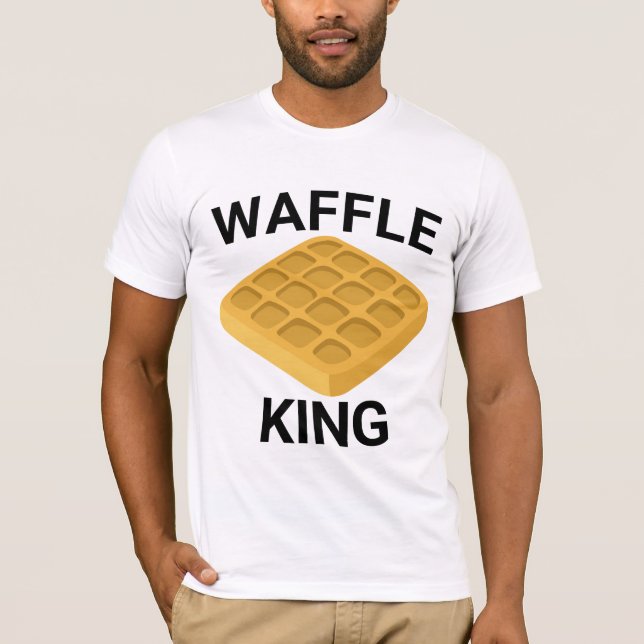 WAFFLE KUNG PAPPA MANAR KÖR T SHIRT (Framsida)