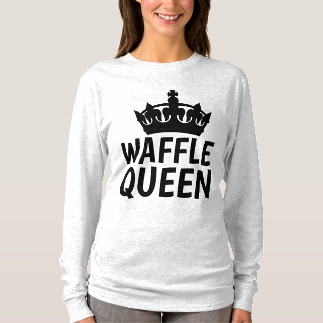 WAFFLE QUEEN T-shirts (Framsida)
