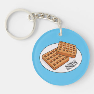 Waffle-tecknad illustration