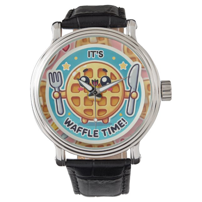 Waffle Time Watch Armbandsur (Framsida)