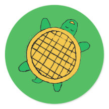 Waffle Turtles-dekal