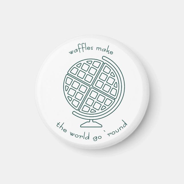 Waffle World Magnet (Framsidan)