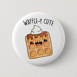 Waffle-y Funny Waffle Pun Knapp