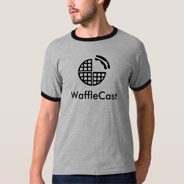 WaffleCast officiellT-tröja Tee (Framsida)
