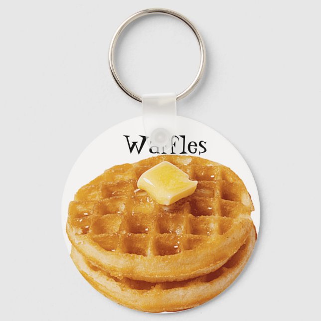 Waffles Keychain Nyckelring (Framsida)
