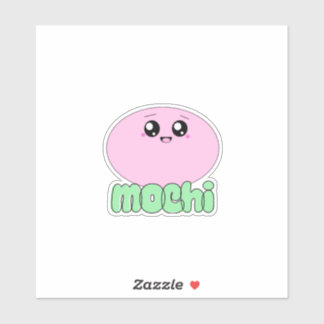 Waffles+Mochi-Just Mochi-Vinyl Sticker Klistermärken