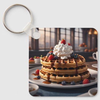 Waffles Nyckelring