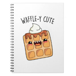 Wafflig Rolig Waffle Puns  Anteckningsbok