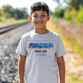 WAG-12B-lok. Indian Railways tåg T Shirt