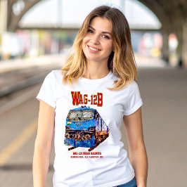 WAG-12B-lok. Indian Railways tåg T Shirt