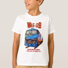 WAG-12B-lok. Indian Railways tåg T Shirt
