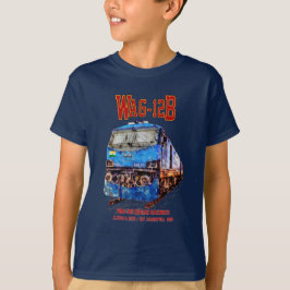 WAG-12B-lok. Indian Railways tåg T Shirt