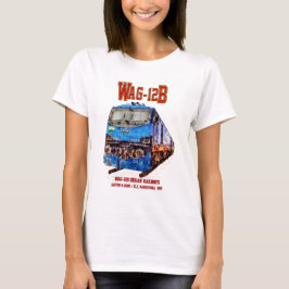 WAG-12B-lok. Indian Railways tåg T Shirt