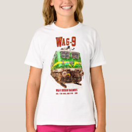 WAG-9-lok. Indian Railways tåg T Shirt