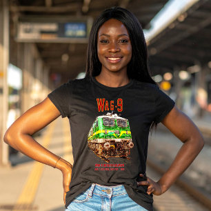 WAG-9-lok. Indian Railways tåg T Shirt